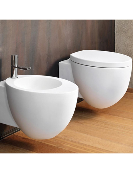 Sanitari sospesi Cielo Le Giare vaso, bidet e coprivaso rallentato