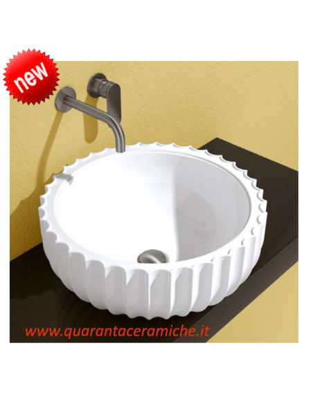 Flaminia Settecento lavabo da appoggio 50x20