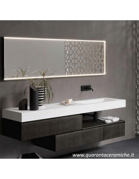 Arbi Code 09 mobile bagno sospeso L200,3xP50,5 cm