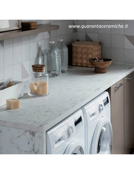 Mobile lavatoio Arbi Home Laundry L235xP68 cm Canapa opaco