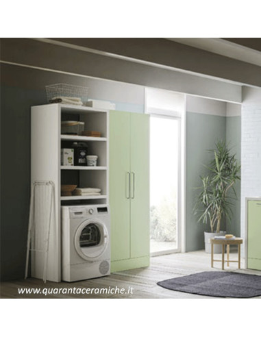 Mobile lavatoio Arbi Home Laundry L208,60xP68 cm Ortensia opaco