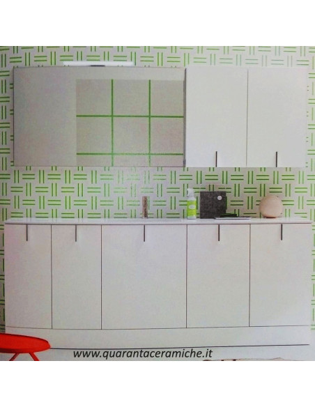 Mobile lavatoio Arbi Home Laundry L220,60xP68 cm Bianco opaco