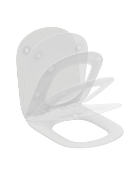 Ideal Standard Tesi Coprivaso Slim Rallentato Bianco