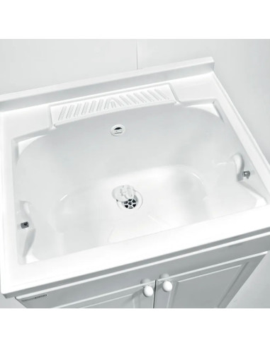 Trioplast Casa Italia Mobile Lavatoio in resina 60x60