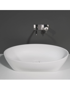 antoniolupi lavabo ovale Solidea 68x46 cm al miglior prezzo