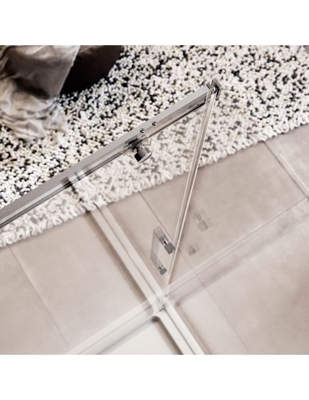 Box doccia Firenze 70x100 angolare scorrevole cristallo anticalcare