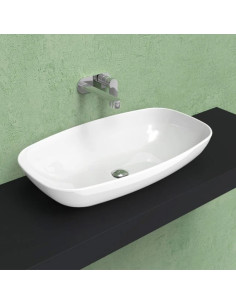 Flaminia Nudaslim 75 lavabo da appoggio - ND75A - Quaranta Ceramiche