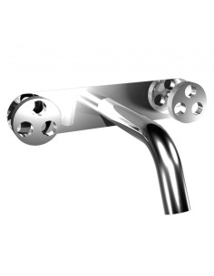 Bongio BOWLING gruppo lavabo tre fori incasso a muro - ART 38539 -