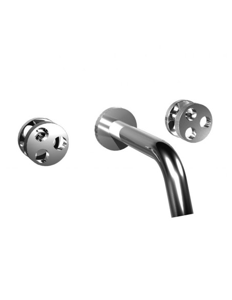 Bongio BOWLING lavabo tre fori incasso 38540 - Quaranta Ceramiche SRL