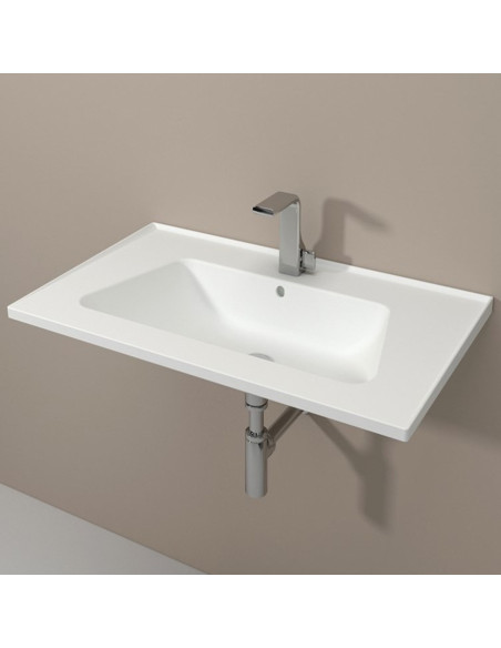 Flaminia - Lavabo sospeso bloom 85 - BM85L - Quaranta Ceramiche Srl