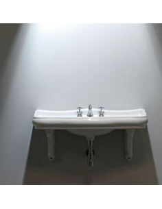 Kerasan Retrò Lavabo completo di staffe art. 1050 - Quaranta Ceramiche
