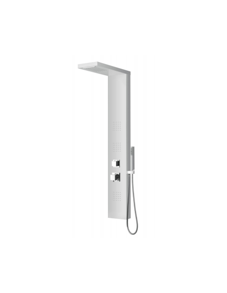 Colonna doccia con cascata Milano colore argento - OFFERTA ON LINE