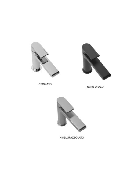 Bugnatese Kobuk miscelatore monocomando con doccetta bidet finiture