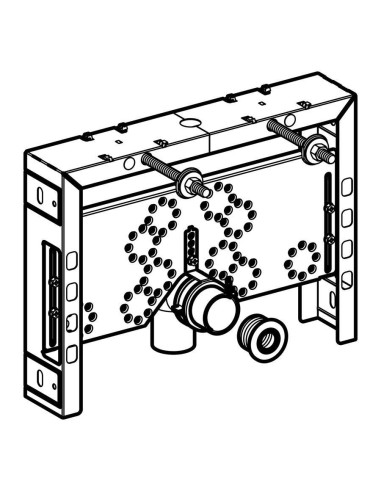 Modulo Geberit Combifix per bidet sospeso 457.608.00.5