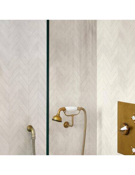 Marazzi Alchimia White Mosaico Spina 30x30 M3SC - Miglior Prezzo