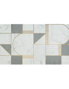 Marazzi Allmarble Wall Altissimo Decoro Club 40x120 M8T4 - Miglior Prezzo