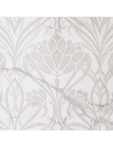 Marazzi Allmarble Wall Statuario Decoro Regent Lux 40x120 M8T7 - Miglior Prezzo