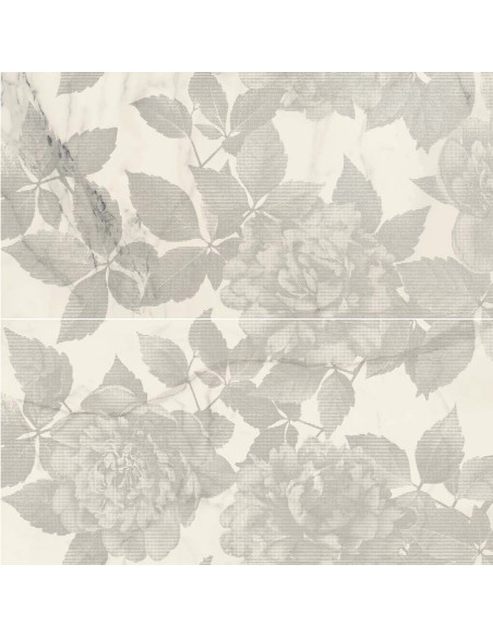 Marazzi Allmarble Wall Statuario Decoro Rose 80x120 M93L - Miglior Prezzo