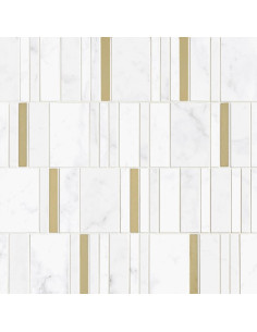 Marazzi Allmarble Wall Altissimo Mosaico Barcode Lux 40x40 M8HA - Miglior Prezzo