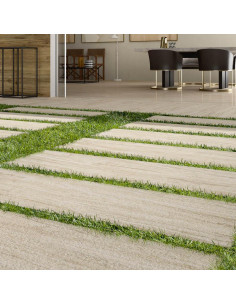 Marazzi Allmarble20 Strutturato Travertino 40x120 MMHR - Miglior Prezzo