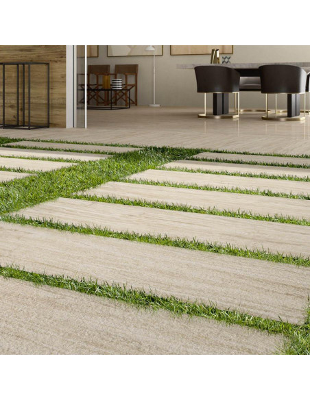 Marazzi Allmarble20 Strutturato Travertino 40x120 MMHR - Miglior Prezzo