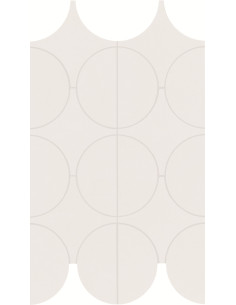 Marazzi Cementum Ash Mosaico cerchi 23,8x41,4 M9XZ - Miglior Prezzo