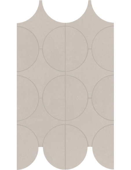 Marazzi Cementum Sand Mosaico cerchi 23,8x41,4 M9Y0 - Miglior Prezzo