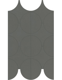 Marazzi Cementum Indigo Mosaico cerchi 23,8x41,4 M9Y3 - Miglior Prezzo