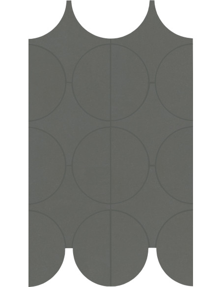 Marazzi Cementum Indigo Mosaico cerchi 23,8x41,4 M9Y3 - Miglior Prezzo