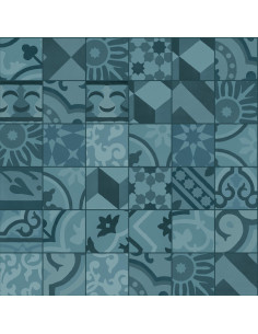 Marazzi D_Segni Blend Decoro Mix Azzurro 10x10 M61J - Miglior Prezzo