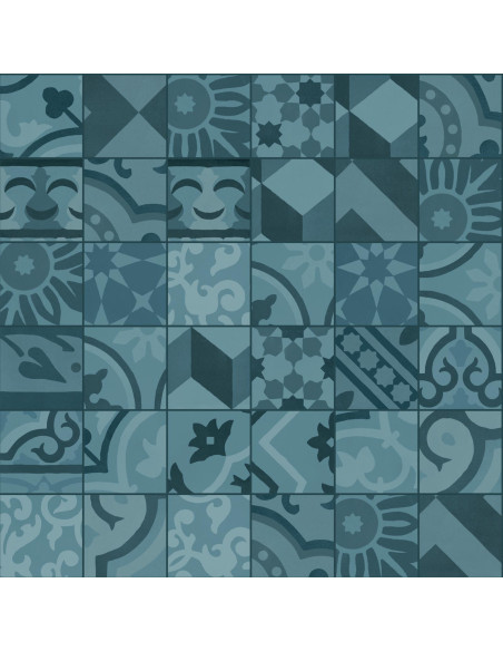 Marazzi D_Segni Blend Decoro Mix Azzurro 10x10 M61J - Miglior Prezzo