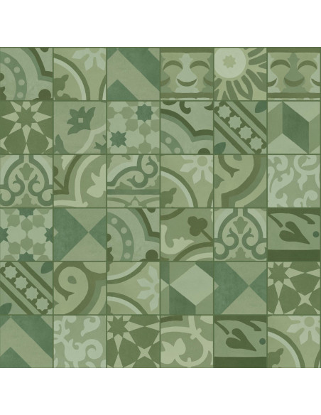 Marazzi D_Segni Blend Decoro Mix Verde 10x10 M61K - Miglior Prezzo