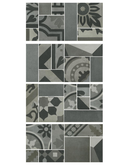 Marazzi D_Segni Blend Mosaico Carbone 19x38 M8WM - Miglior Prezzo