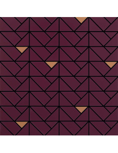 Marazzi Eclettica Purple Mosaico Bronze 40x40 M3J4 - Miglior Prezzo
