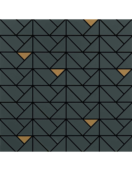 Marazzi Eclettica Anthracite Mosaico Bronze 40x40 M3JD - Miglior Prezzo