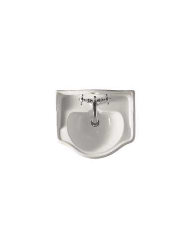Kerasan Retrò Lavabo con colonna 55 cm
