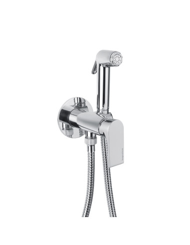 Bugnatese Monocomando per WC/bidet esterno con flessibile e doccetta con chiusura