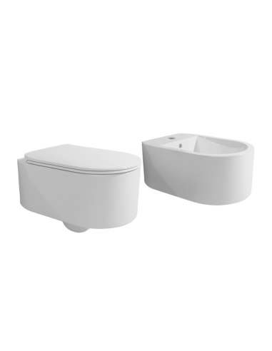 Sanitari Sospesi Ideal Standard Astra vaso goclean, bidet e coprivaso slim rallentato