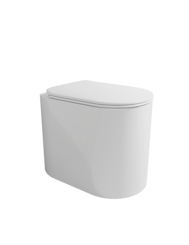 Sanitari filo muro Ideal Standard Astra vaso goclean, bidet e coprivaso slim rallentato