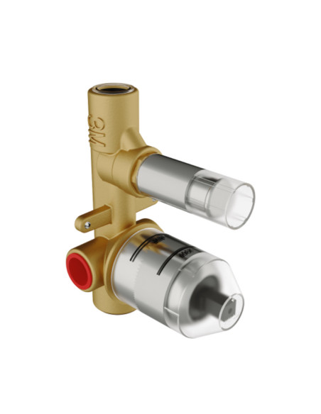 Treemme Up+ Miscelatore Lavabo a muro, bidet, doccia, soffione e doccetta