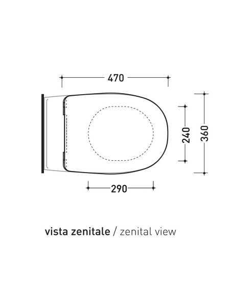 Flaminia Spin Coprivaso Slim Rallentato 5085CW05 - Miglior Prezzo