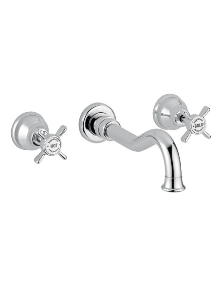 Bugnatese Princeton Batteria a parete con canna 19 cm 865