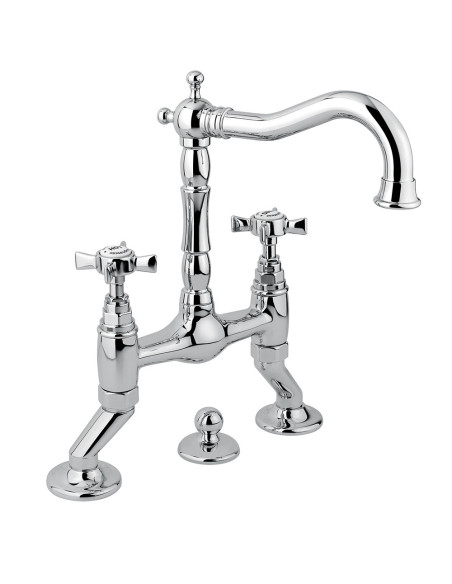 Bugnatese Princeton Batteria lavabo a ponte con scarico 815 - Offerta