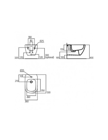 Ideal Standard Tesi - Sanitari Sospesi - T465401 - Vendita on Line