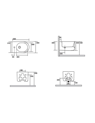 Kerasan Nolita - Bidet sospeso 532501 - Quaranta Ceramiche