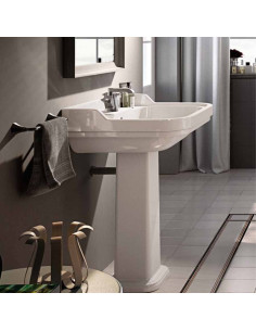 Flaminia Efi lavabo da 64 cm completo di colonna 6007 - Miglior prezzo