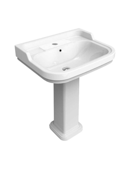 Flaminia Efi lavabo da 64 cm completo di colonna 6007 - Miglior prezzo