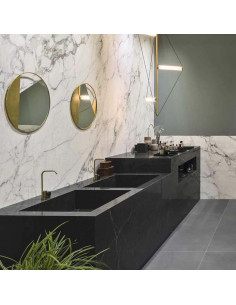 Marazzi Grande Marble Look Elegant black Lux 120x278 M71P - Miglior Prezzo