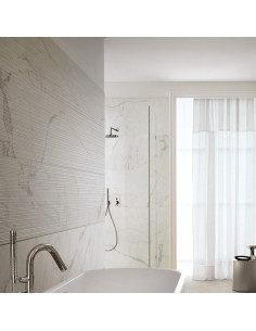 Marazzi Magnifica Calacatta Statuario Struttura Mikado 3D 60x180 M5TP