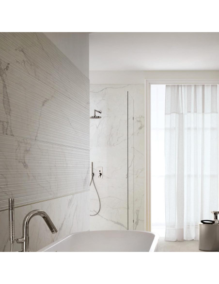 Marazzi Magnifica Calacatta Statuario Struttura Mikado 3D 60x180 M5TP